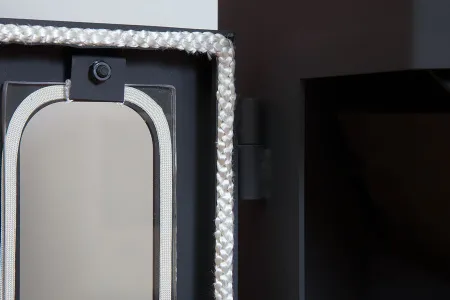 печь-камин бавария призматик пристенно-угловой экокамин