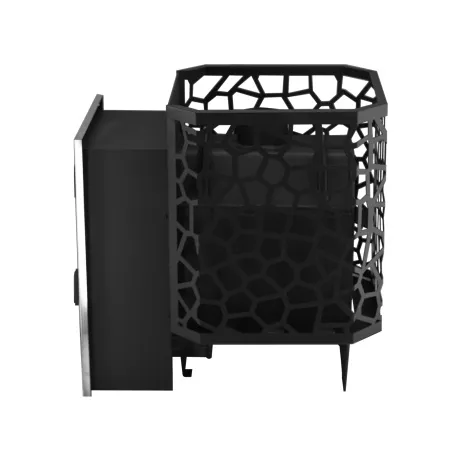 печь для бани сталь-мастер рада 6 14м закр.каменка стал.дверца антрацит дровяная сетка