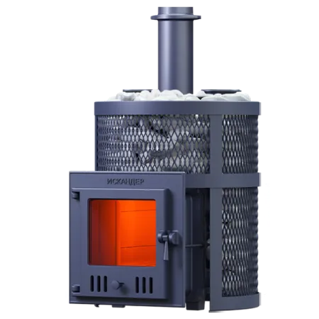 печь для бани gfs искандер ураган 18м зк pro чугунная 