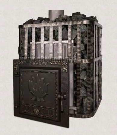 печь для бани gfs ураган 25 зк чугунная