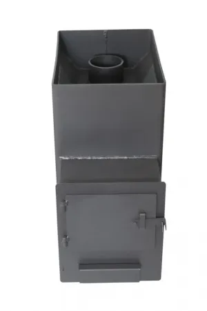 печь для бани сибирь копеечка с выносным топливным каналом