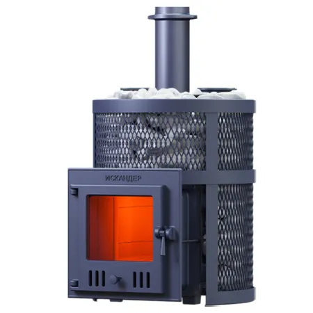 печь для бани gfs искандер ураган 18м зк чугунная