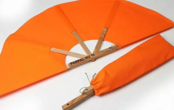 Веер для бани ARIA XS (64см) светло-оранжевый веер для бани aria xs (64см) светло-оранжевый