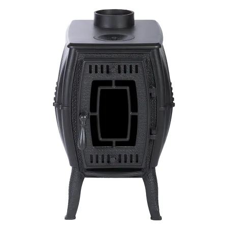 печь отопительно-варочная прометалл бахтинка черный