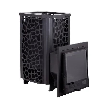 печь для бани сталь-мастер hard 30м хохлома панорама 2025 со стеклом закр каменка дровяная