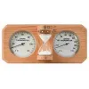 термометр с гигрометром банная станция, пес.часы, канад. кедр th-25-r white, 212f, банный эксперт