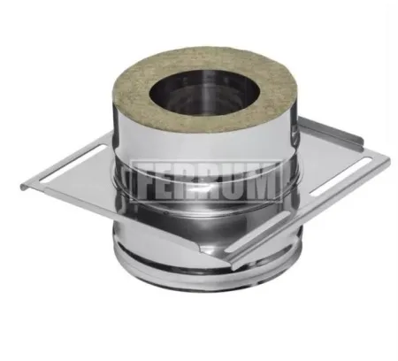 площадка феррум монтажная (430 + оцинк.), ф120/200, по воде