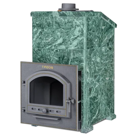 печь для бани gfs гроза 18м в облицовке президент 850/30/40 змеевик (верх.) #