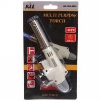 горелка газовая портативная для розжига с пьезоподжигом, белая №920