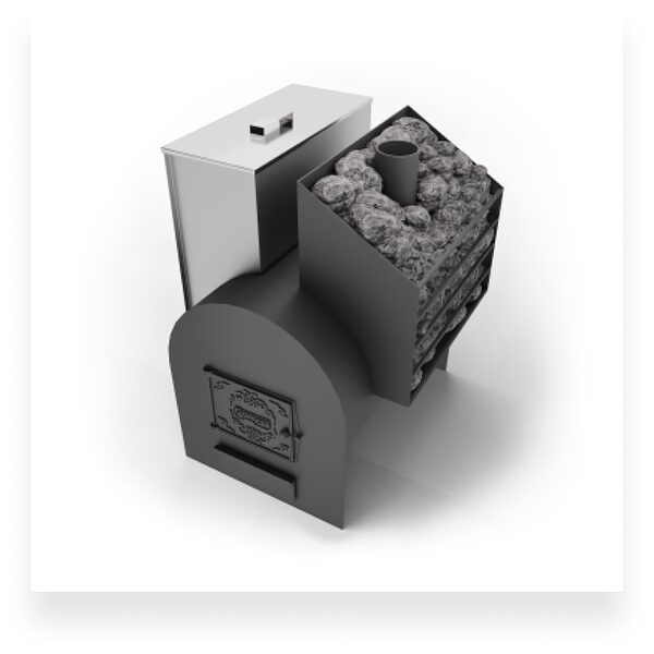 Печь для бани Сабантуй 3D 20 бак справа