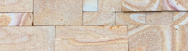 Плитка Песчаник индийский 150*600*15-20мм (0.72м2) 8шт