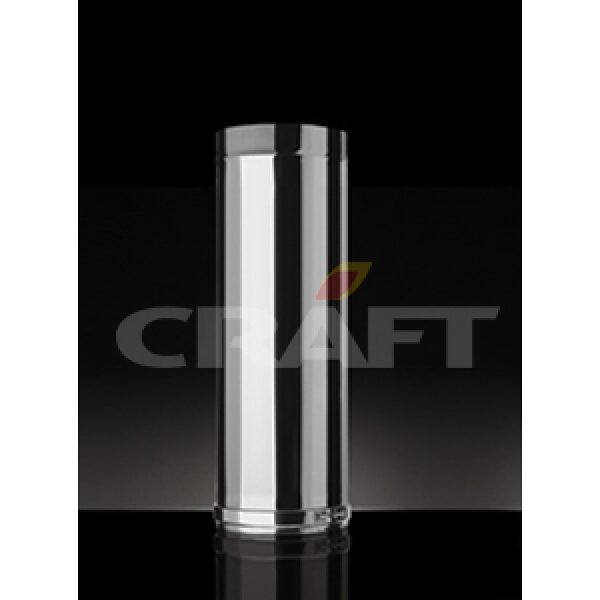 Дымоход Craft утепленный нержавеющий (310/0,8/304/0,5) ф120/220 L=0,5м по воде