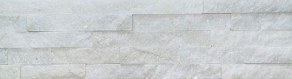 Плитка Кварцит белый 150*600*10-20мм (0.63м2) 7шт