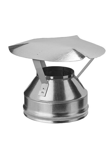 Оголовок Феррум оцинкованный, (430/0,5 мм), ф130/200, по воде 