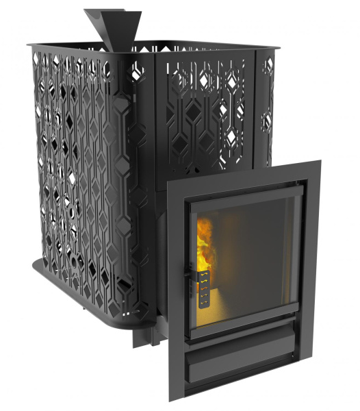 печь для бани black stove varna 26 (закр. каменка) aisi 430 #