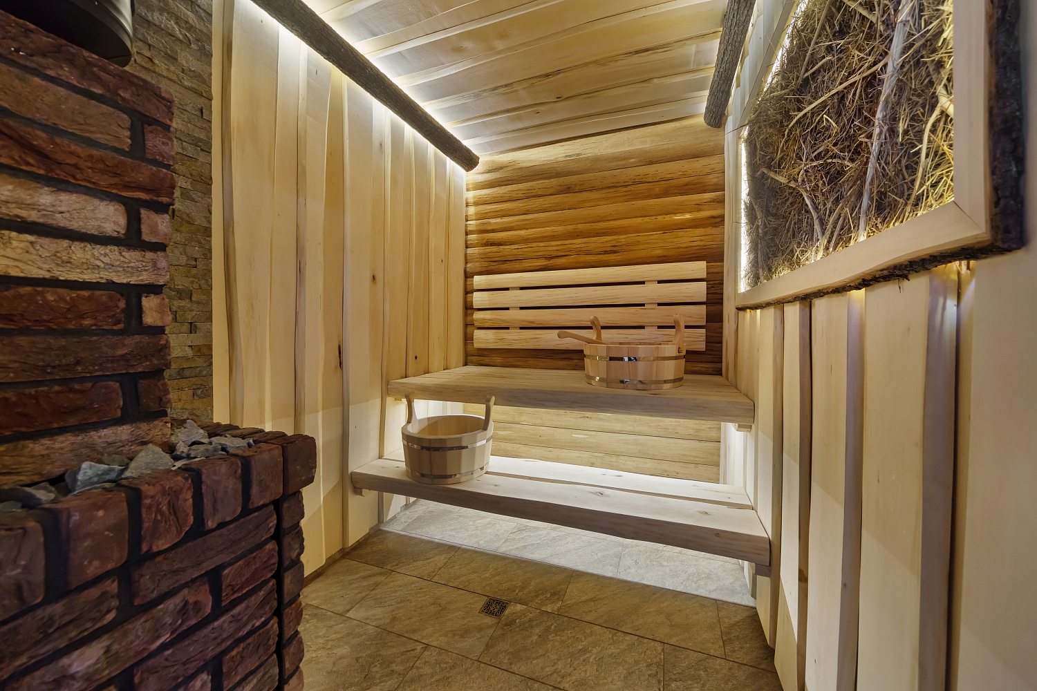 Отделка парных под ключ